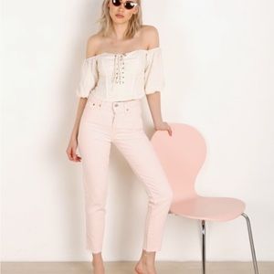 Creole Pink Levi’s Wedgie fit